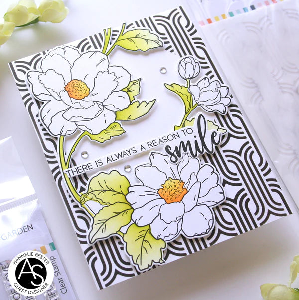 Alex Syberia  - Layering Stencil Set - Modern Weave