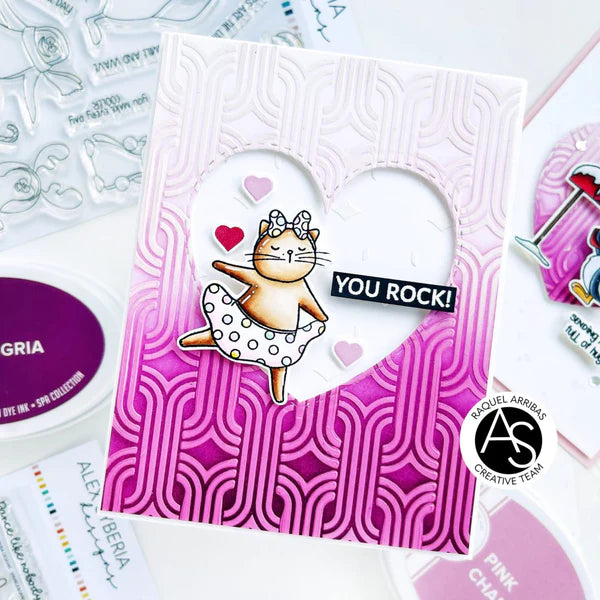 Alex Syberia - Layering Stencil Set - Modern Weave