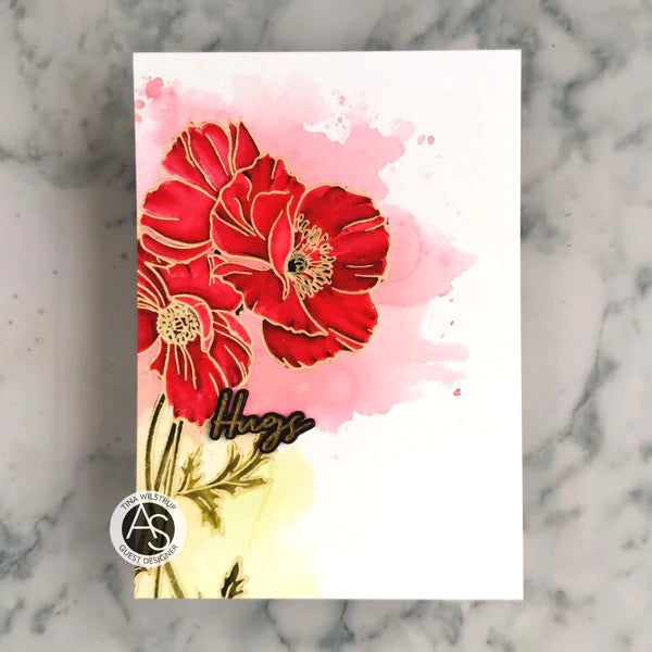 Alex Syberia Designs - Clear stamps - Cindy Lou's Poppies