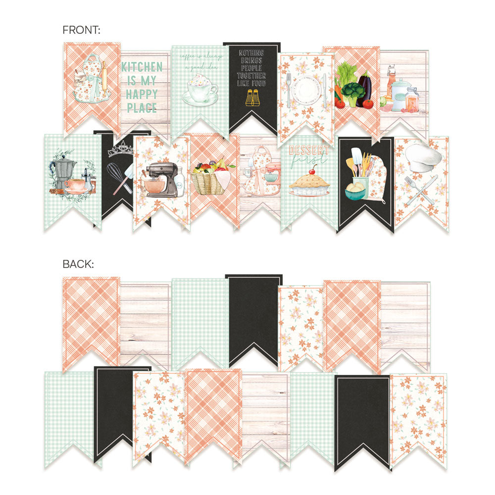 P13 - Around the table - Banner die cuts