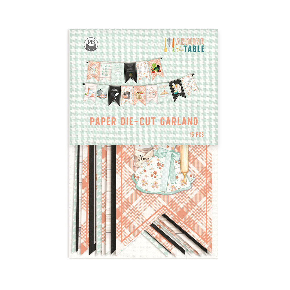 P13 - Around the table - Banner die cuts