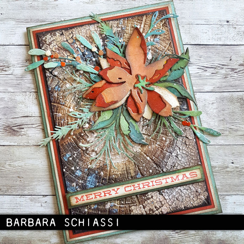 Sizzix - Tim Holtz - Thinlits - Holiday Brushstroke #3