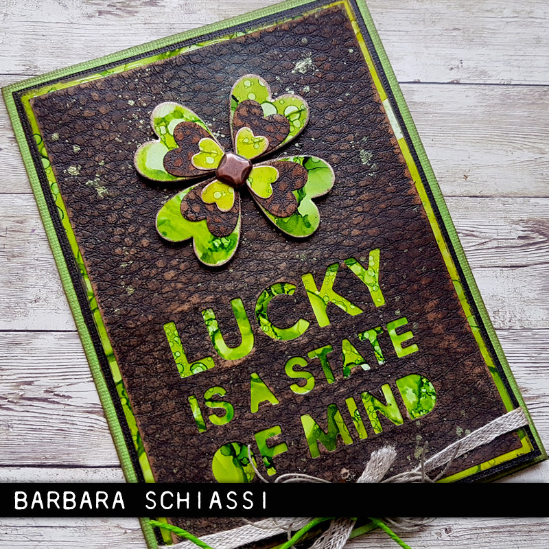 Tim Holtz Alterations - Texture Fades Embossig Folder - 3D - Cracked Leather