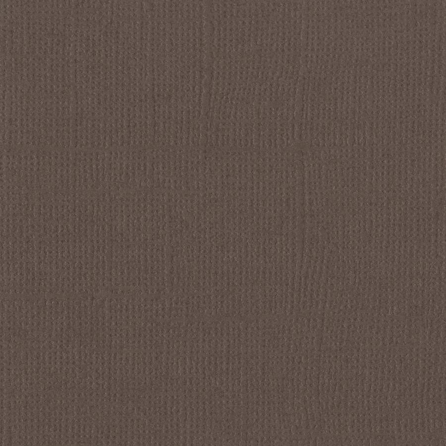 Bazzill - Canvas - Bark 12x12" brun kartong
