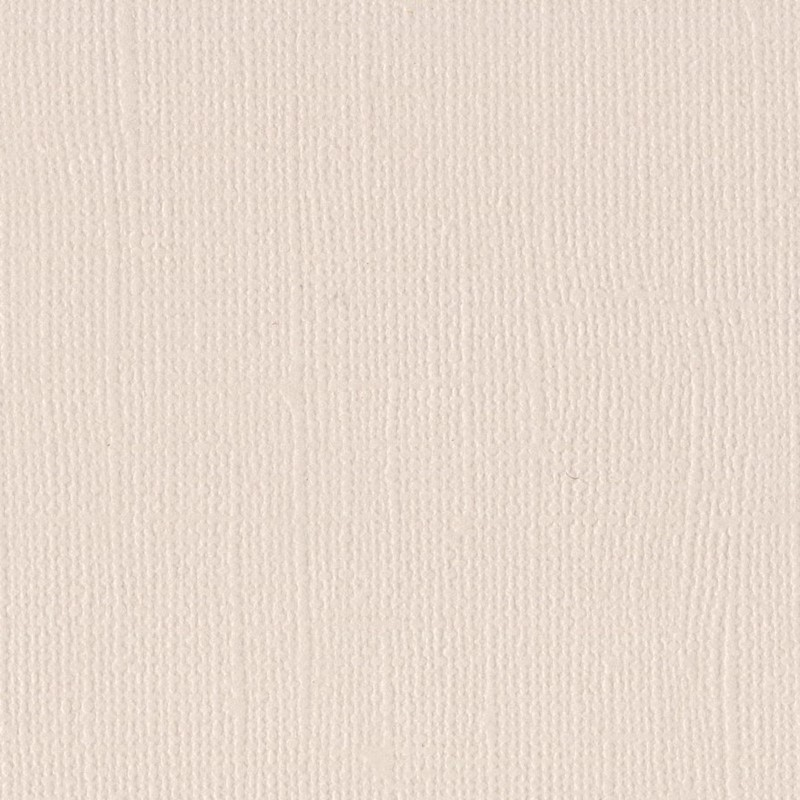 Bazzill - Canvas -  Vanilla  -  12 x 12"