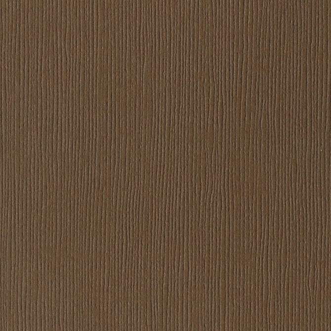 Bazzill - Grass cloth - Carob 12x12"