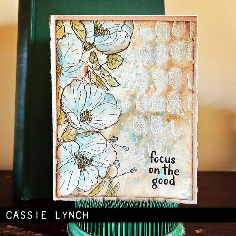 Tim Holtz Collection - Cling Stamps - Floral Trims