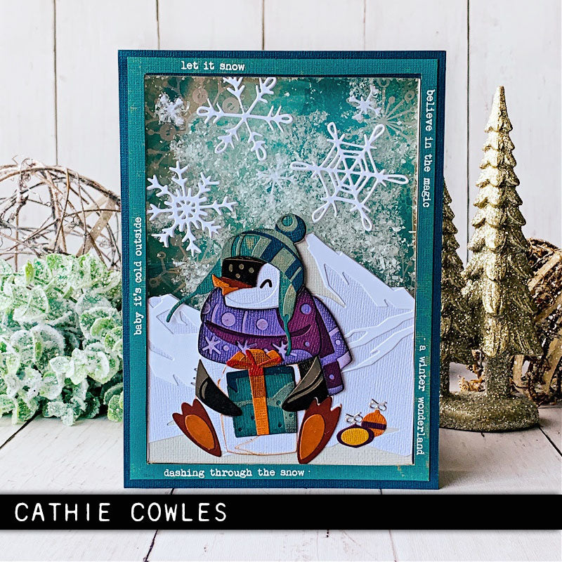 Sizzix - Tim Holtz Alterations - Thinlits - Mountain Top