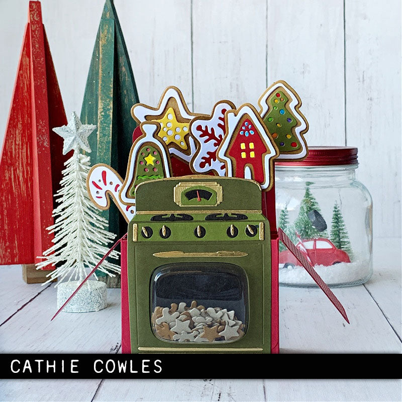 Sizzix - Tim Holtz Alterations - Thinlits - Retro Oven