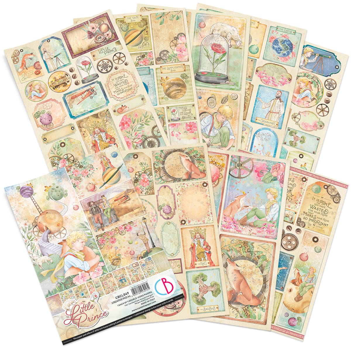 Ciao Bella - The little prince - Paper Pad  - A4