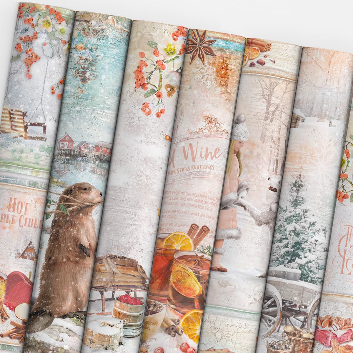 Ciao Bella - The gift of love - Paper Pack (12) 12 x 12"