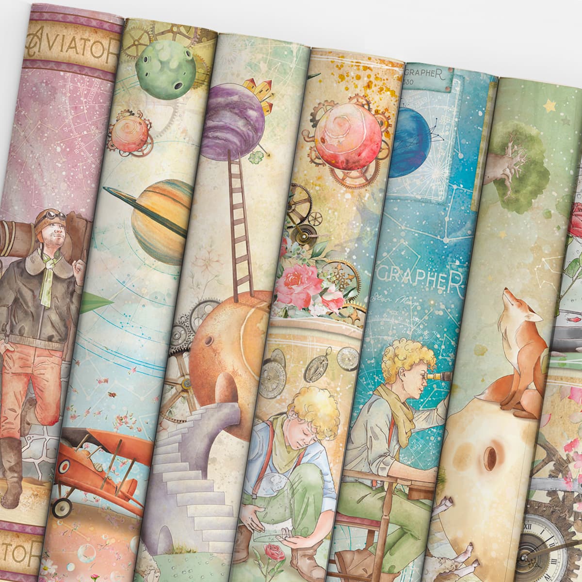 Ciao Bella - The little prince - Paper Pack (12) 12 x 12"