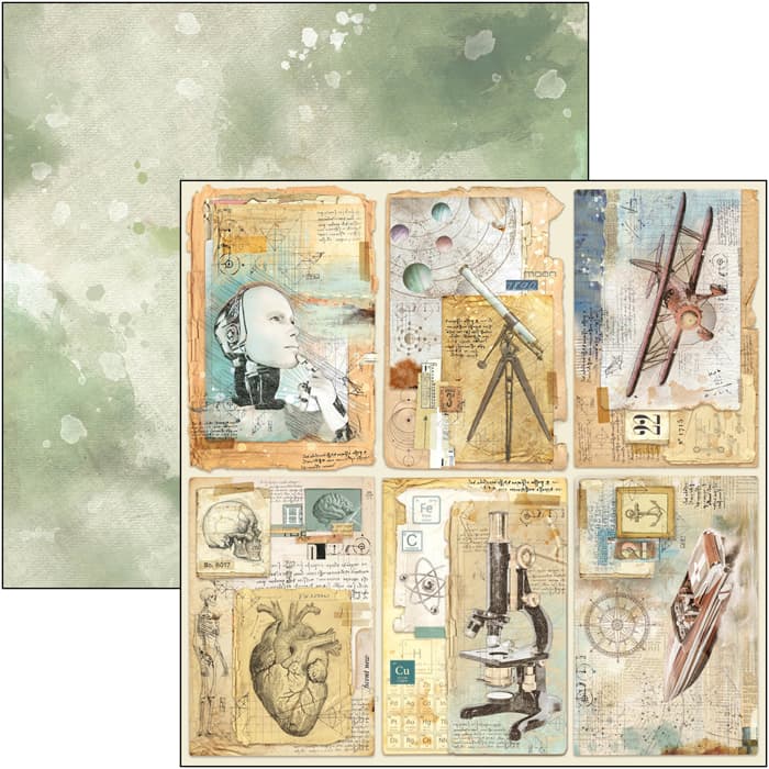 Ciao Bella - Sign of the times - Paper Pad - 6 x 6"