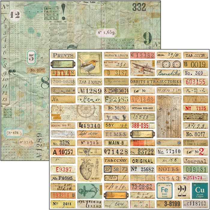 Ciao Bella - Sign of the times - Labels - Paper - 12 x 12"