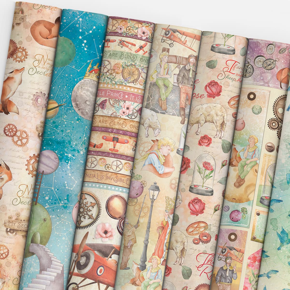 Ciao Bella - The little prince - Paper Pack (8) 12 x 12"