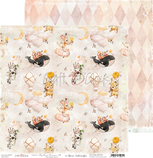 Craft O'Clock - My sweet treasure - Paper Pack - 6 x 6"