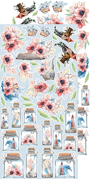 Craft O'Clock - Seaside greetings - Extras Set