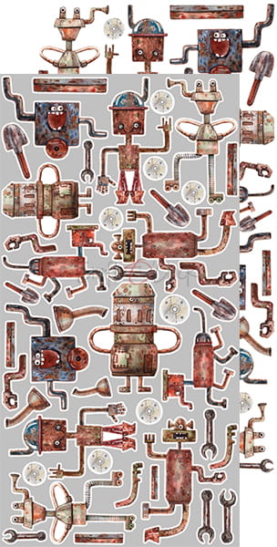 Craft O'Clock - Robots Adventure - Extras Set