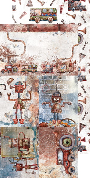 Craft O'Clock - Robots Adventure - Extras Set