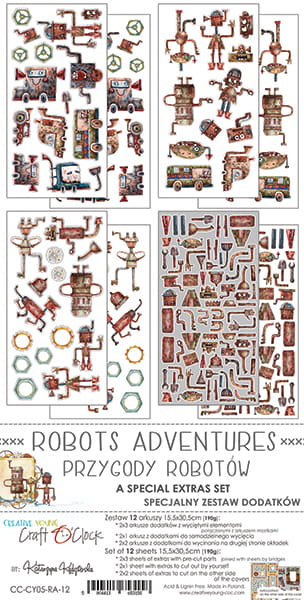 Craft O'Clock - Robots Adventure - Extras Set 2