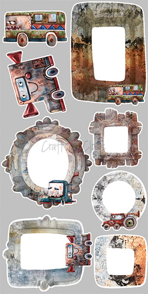 Craft O'Clock - Robots Adventure - Extras Set 2