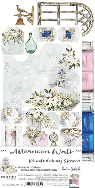 Craft O'Clock - Afternoon walk - Junk Journal extras set