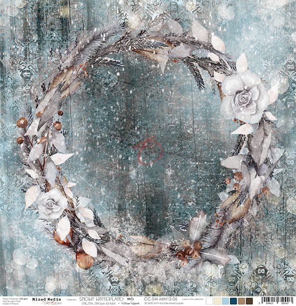 Craft O'Clock - Snowy Winterland - 06 - 12 x 12"