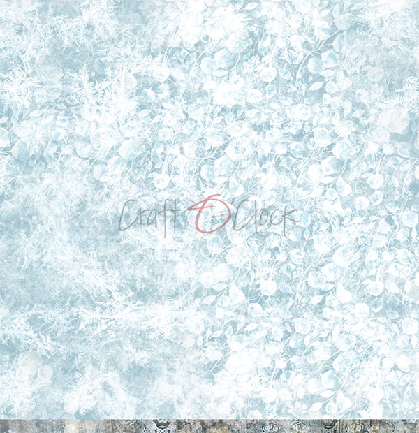 Craft O'Clock - Snowy Winterland - 06 -  12 x 12"