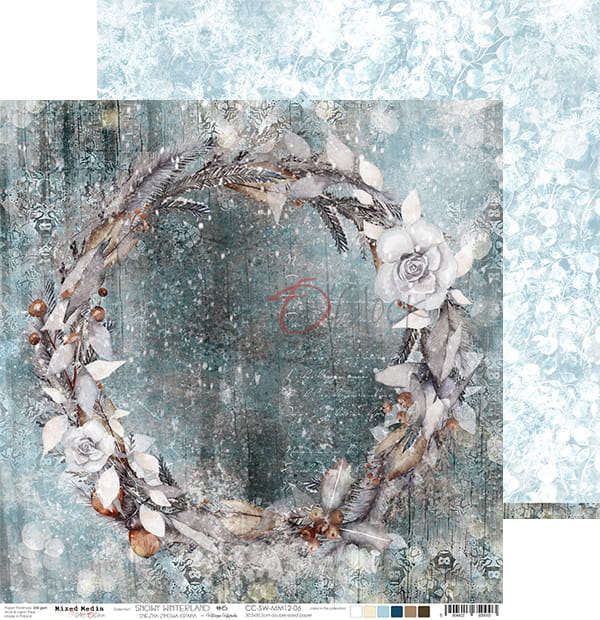 Craft O'Clock - Snowy Winterland - 06 - 12 x 12"