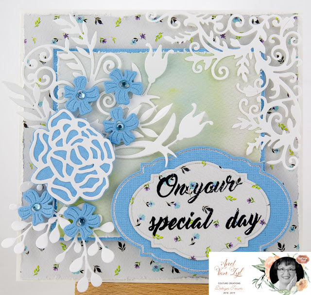 Couture Creations - Mini Die - Curling Lilies