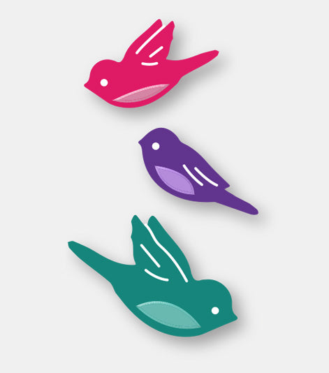 Couture Creations - Decorative Dies - Bird Song