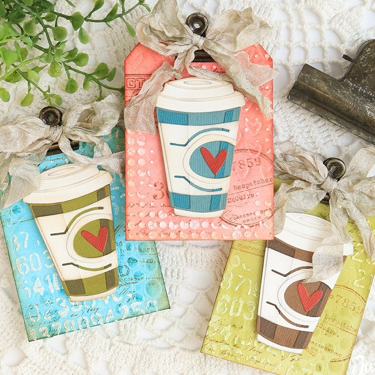 Sizzix - Tim Holtz Alterations - Thinlits Colorize - Cafe