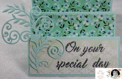 Couture Creations - Decorative Die Set - Morning Flourish