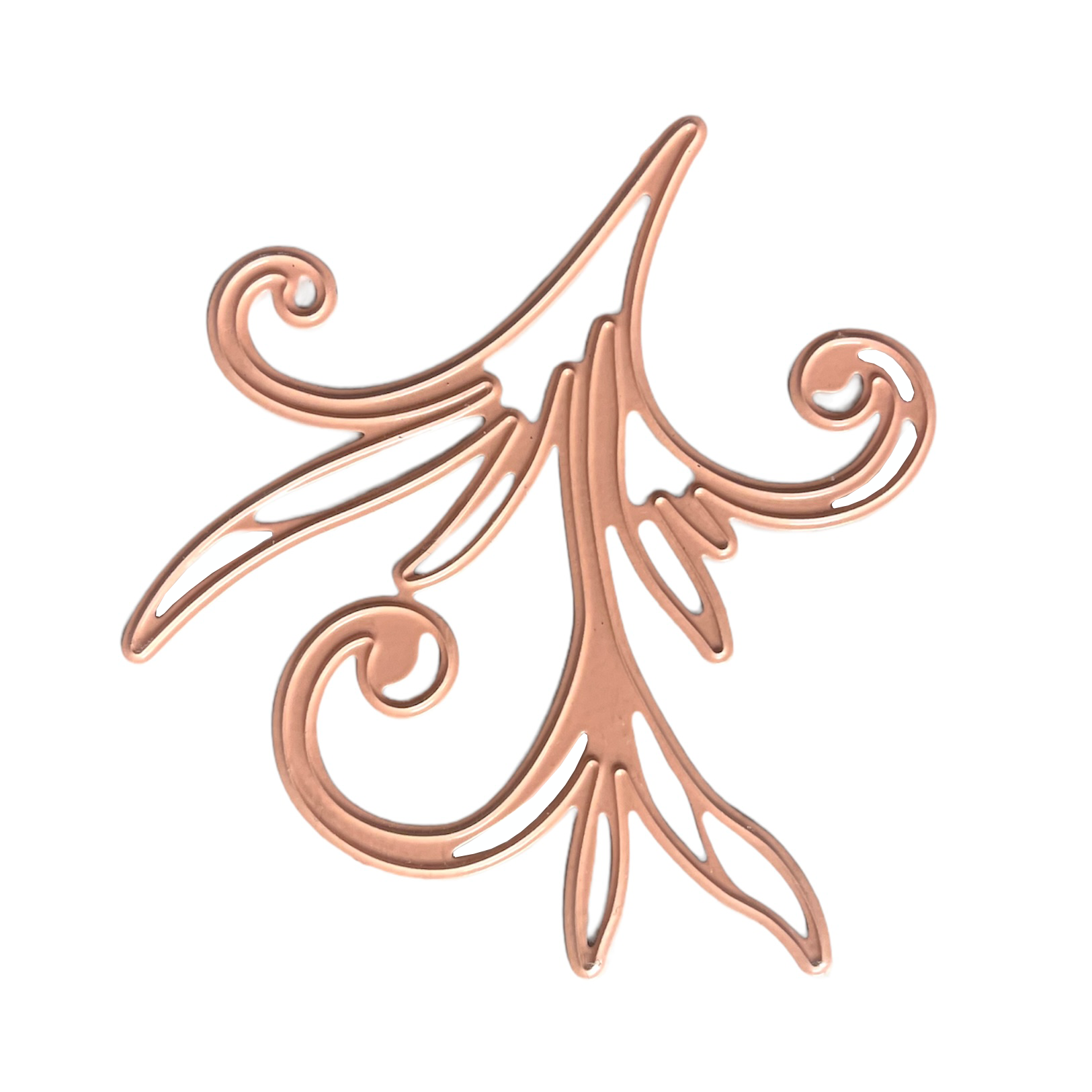 Tessler Stamps & Dies - Small Leaf Flourish #2 Dies