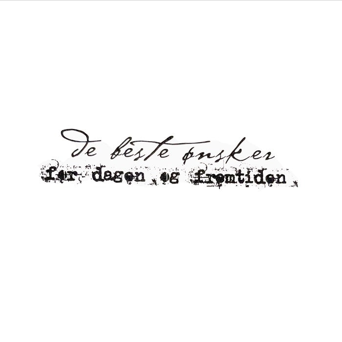 Inkido - Beste ønsker - Stempel