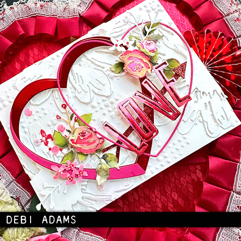 Sizzix - Tim Holtz - Thinlits Dies - Colorize - True Love