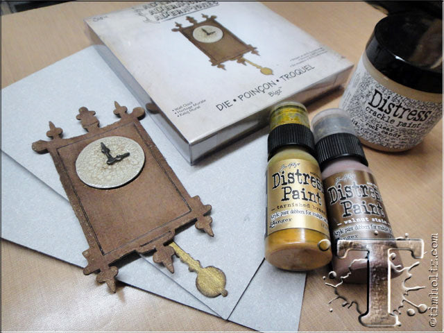 Tim Holtz Alterations - Bigz Die - Wall Clock