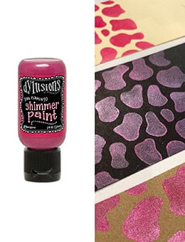 Dylusions - Acrylic - Shimmer Paint - Pink Flamingo