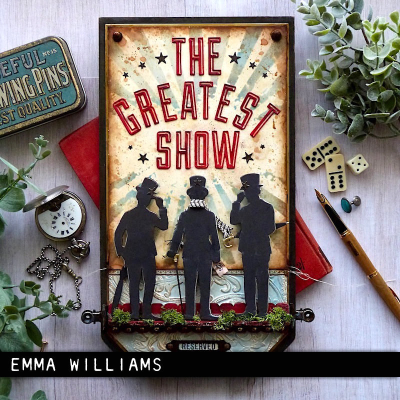 Sizzix - Tim Holtz - Thinlits Dies - Alphanumeric Emphorium