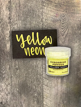 Ranger - Embossing Powder - Fluorescent - Yellow Neon