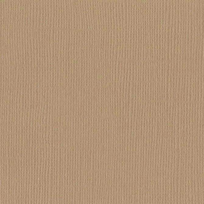 Bazzill Canvas 12 x 12 Fawn brun kartong