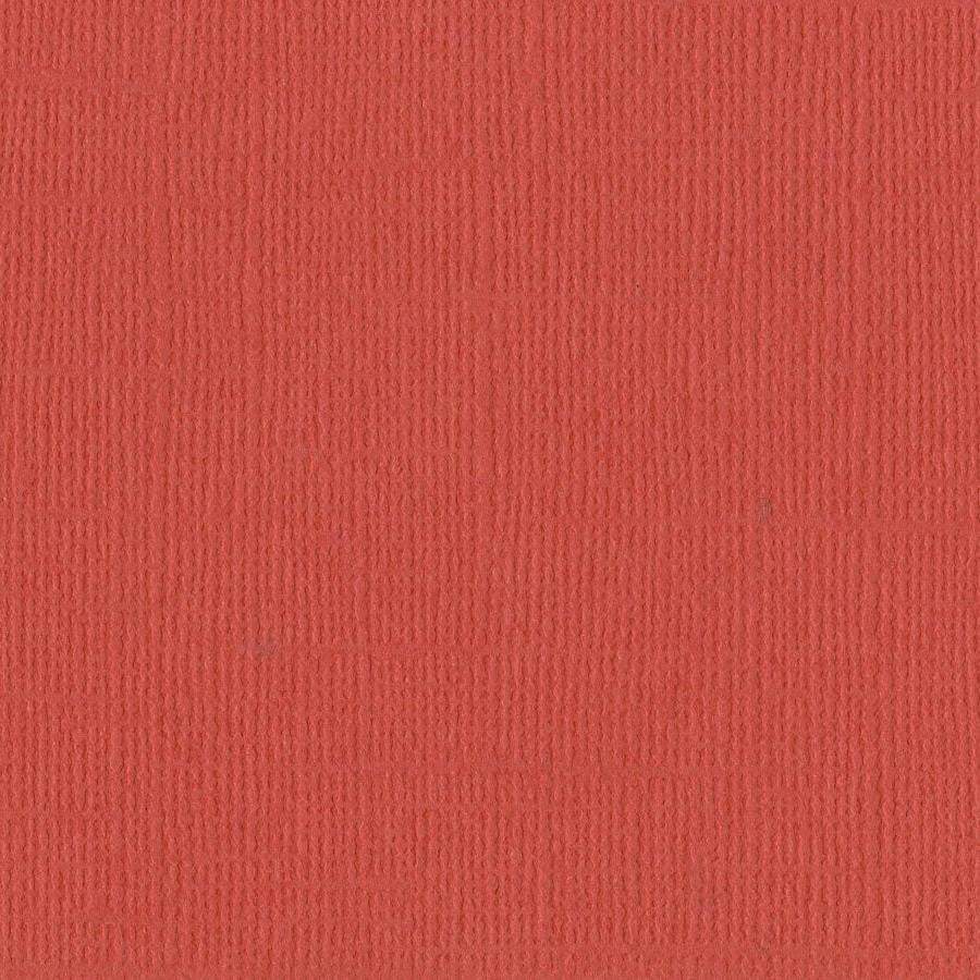 Bazzill Canvas 12 x 12 Flamingo rosa kartong