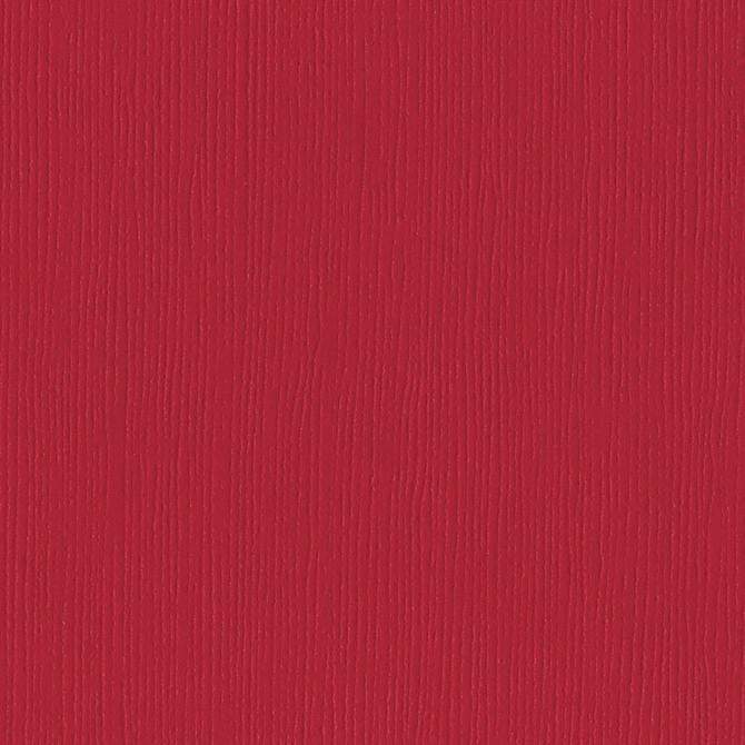 Bazzill - Canvas - Grenadine 12x12" rød kartong