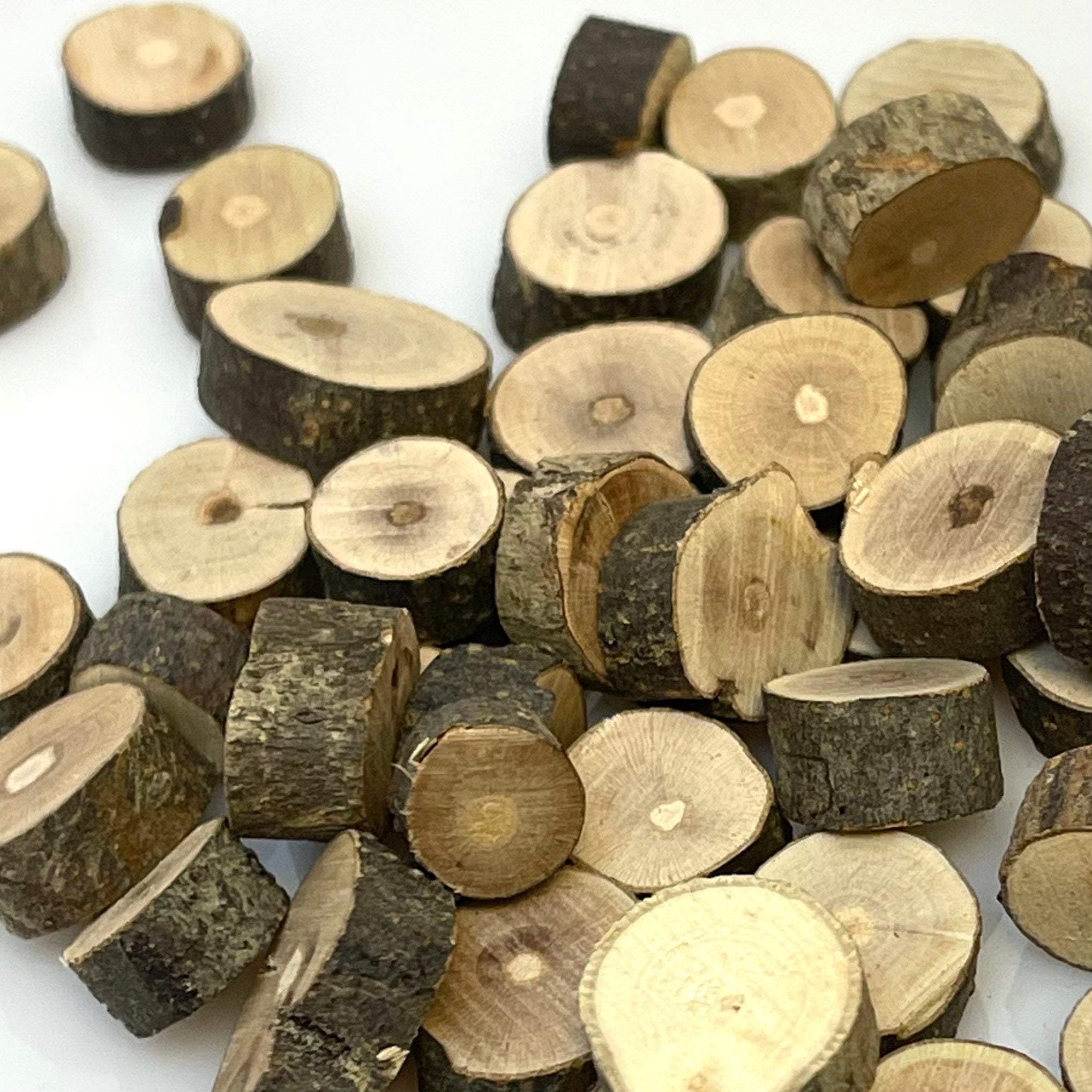 Tredekor -  Mini Wood Slices/Treskiver - 35 gram