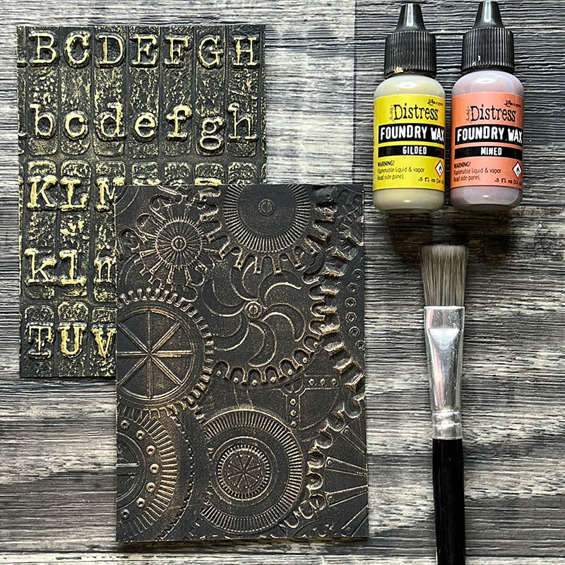 Tim Holtz - Distress Foundry Wax- Gilded & Mined