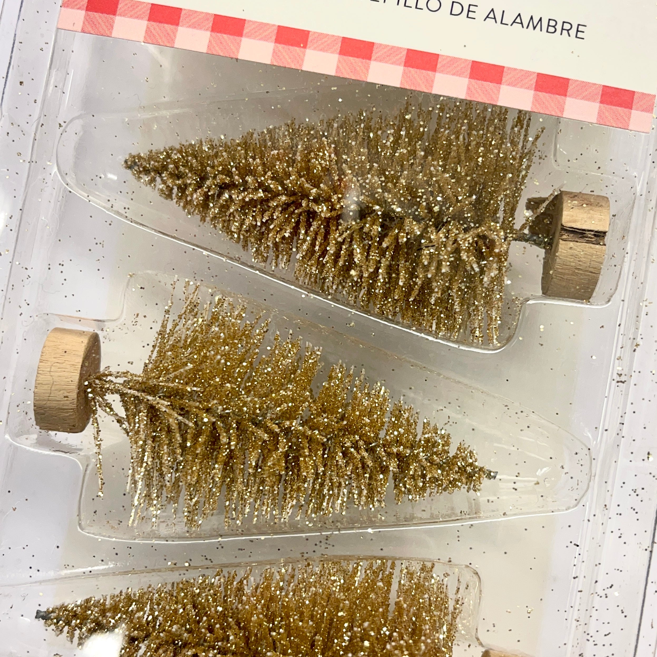 Crate Paper - Fa la la - Gold Brush Trees