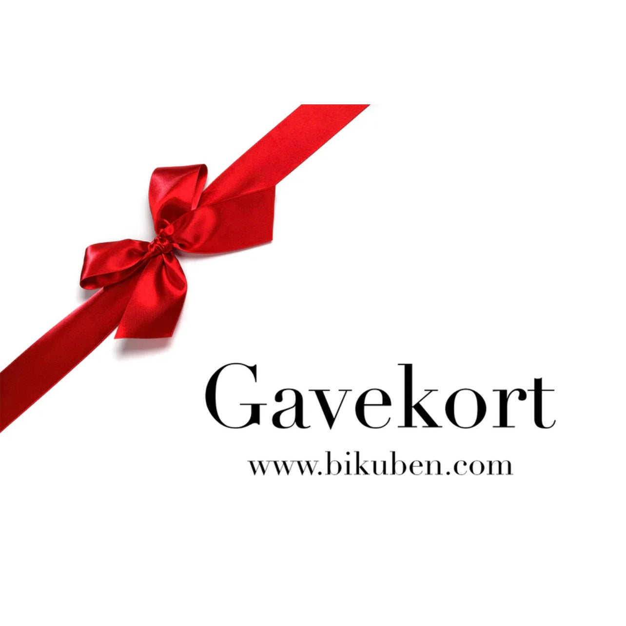 Bikuben gavekort