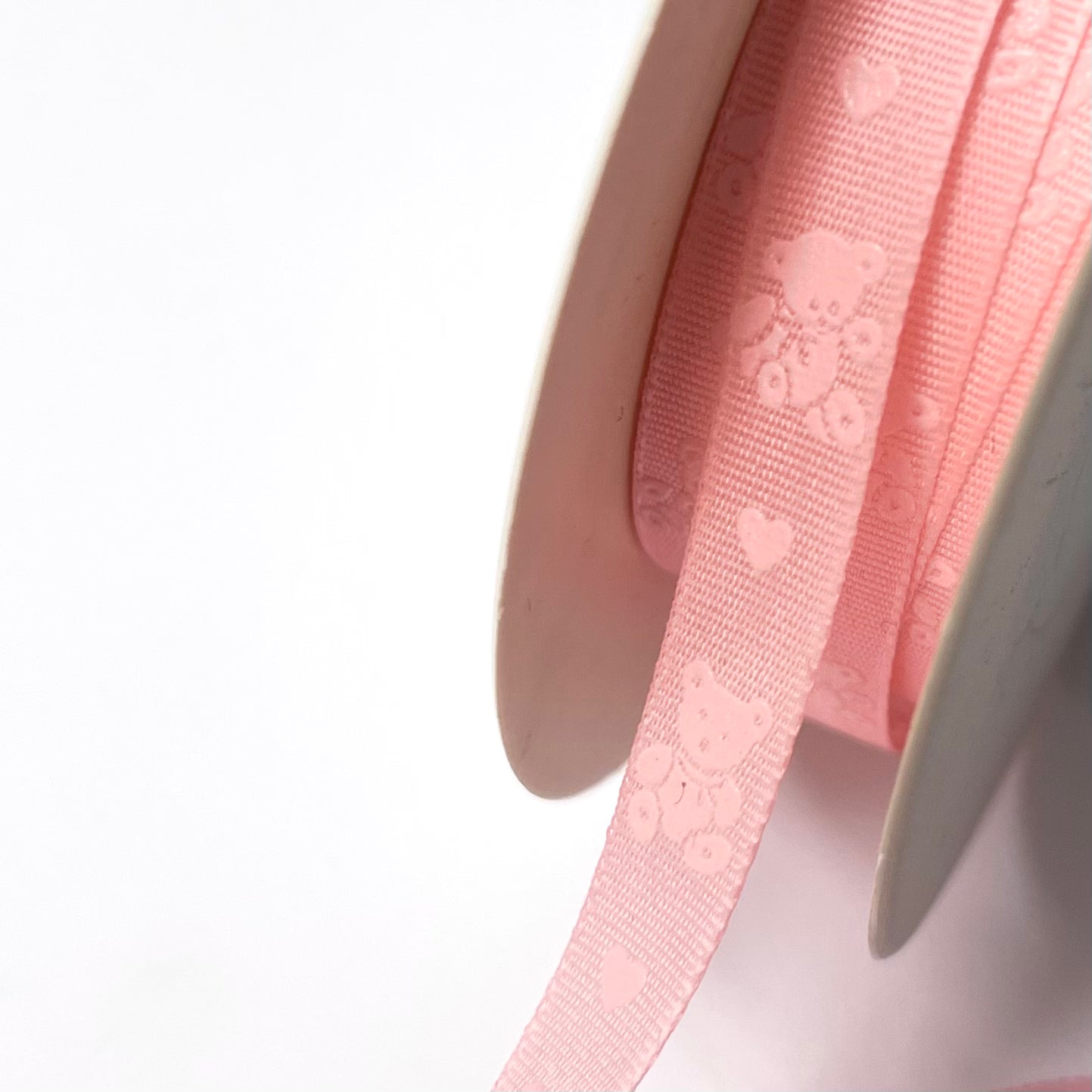 Edelweiss - Bears & Hearts - Pink - Metervis