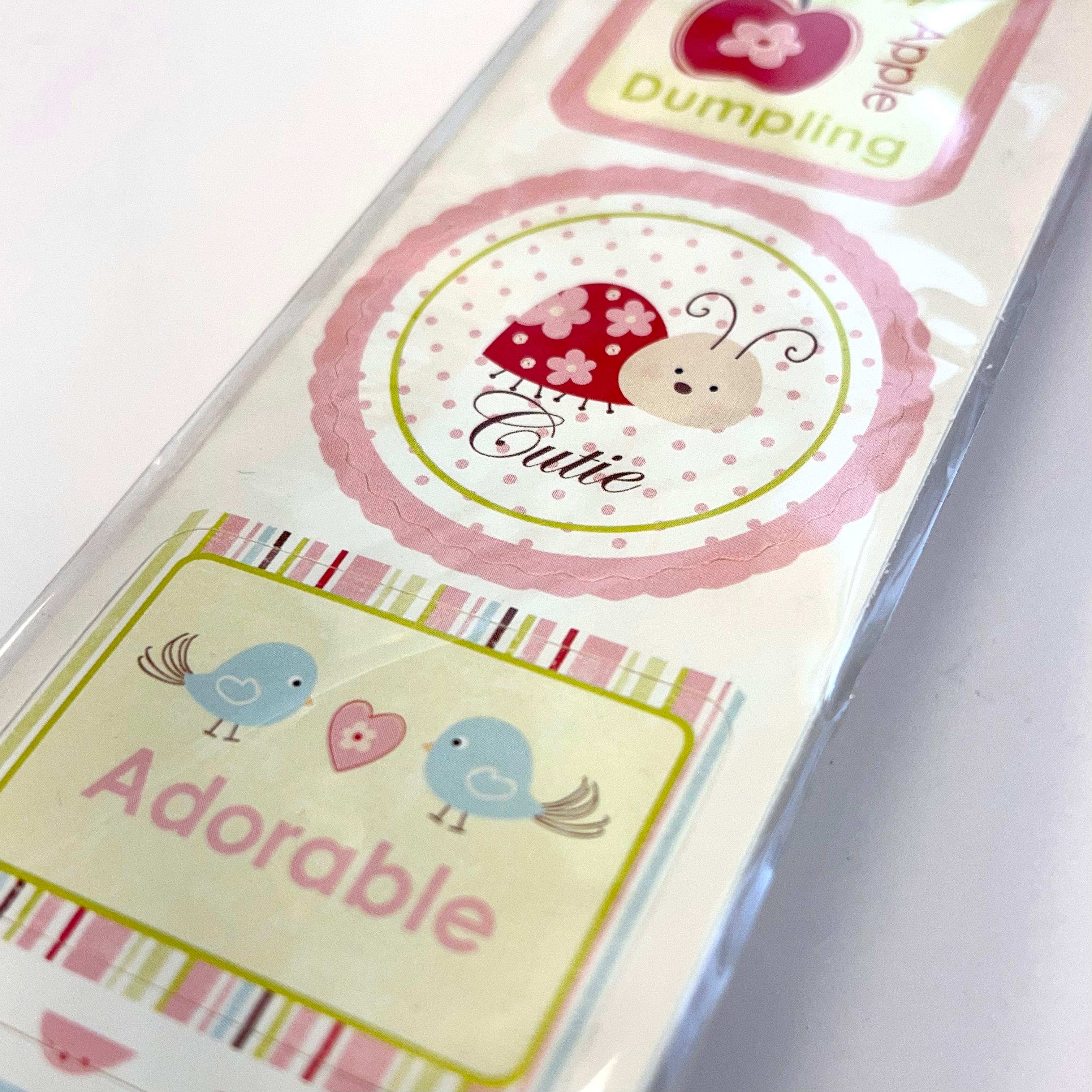 Autumn Leaves - Cute World Girl - Cardstock Stickers