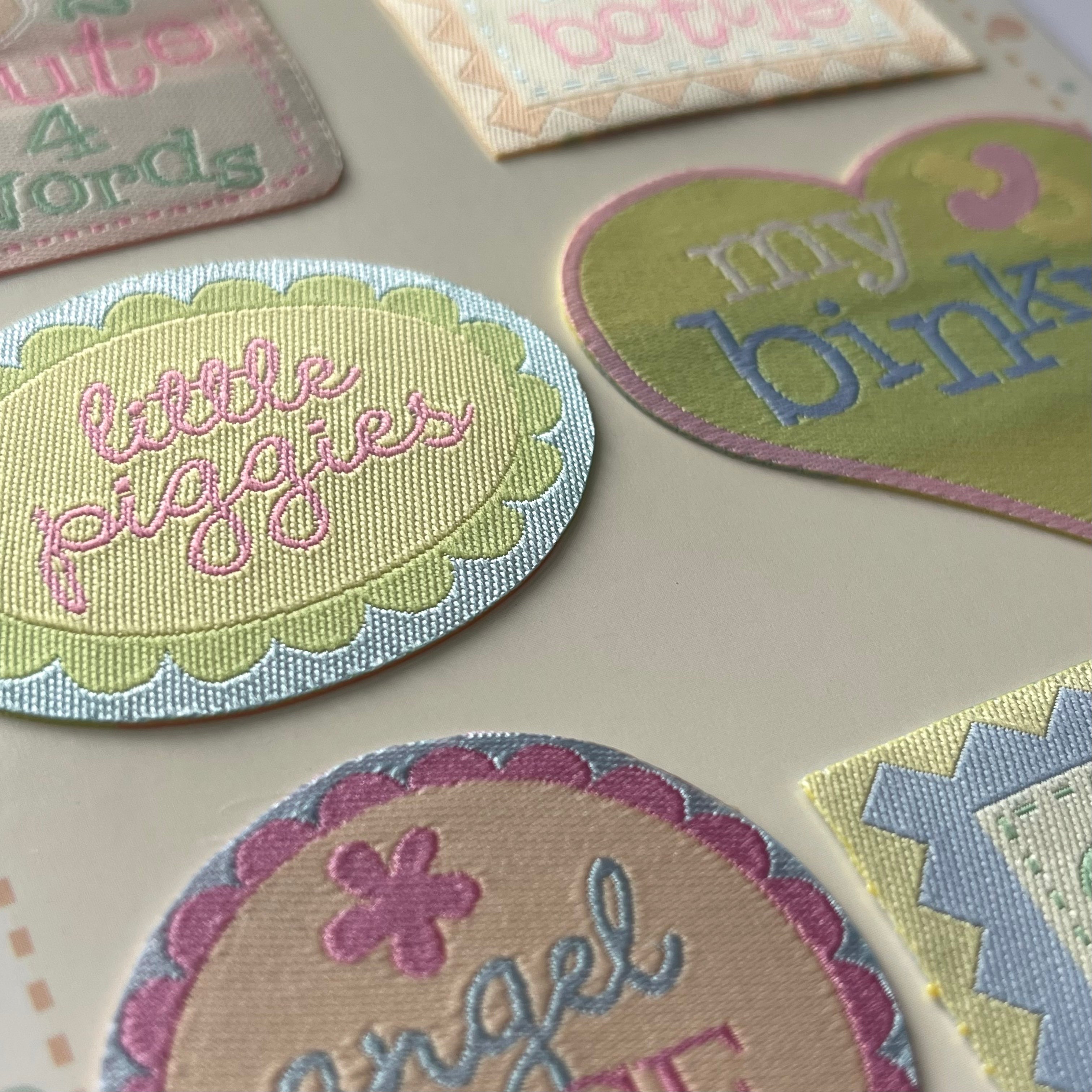 K & Company - Fabric Art - Baby's First Phrases